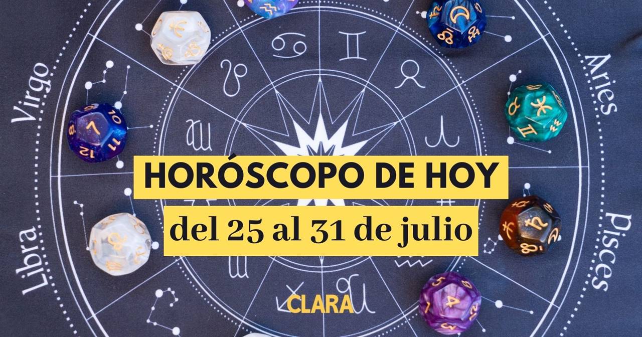 Horóscopo hoy: la predicción para todos los signos del 25 al 31 de julio de  2022