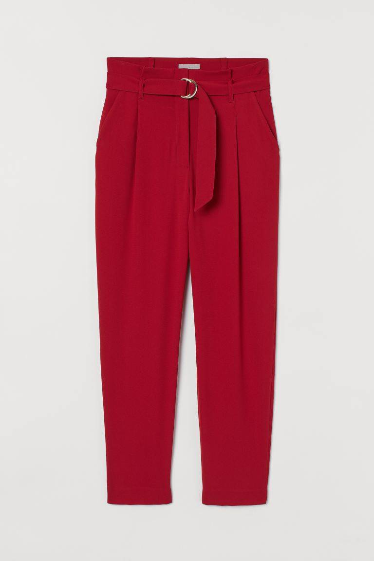 Pantalones Rojos H&M