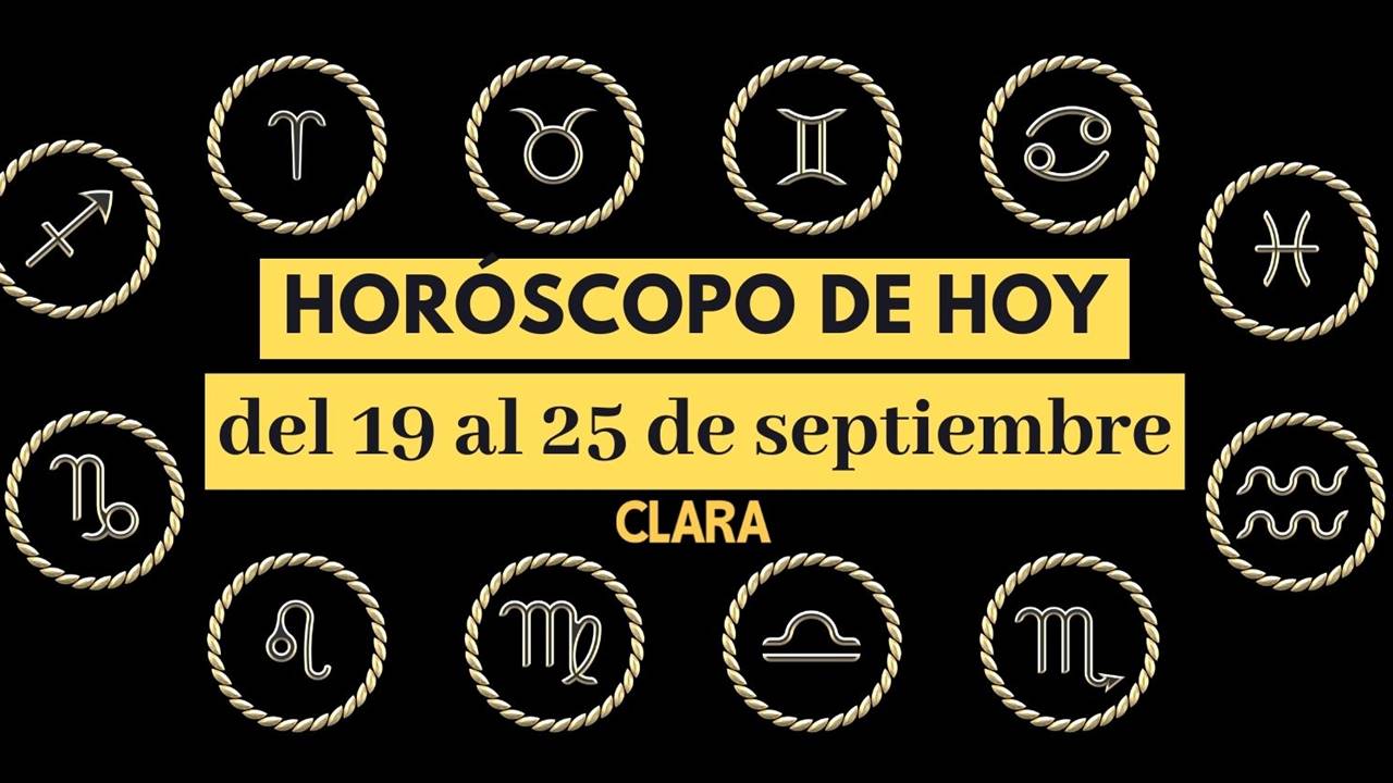 Horóscopo hoy: la predicción para todos los signos del 19 al 25 de septiembre de 2022