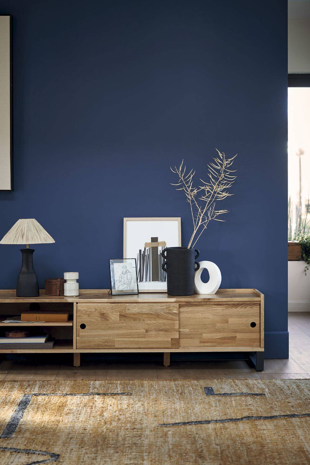 Últimas tendencias en decoración de paredes: Azul.