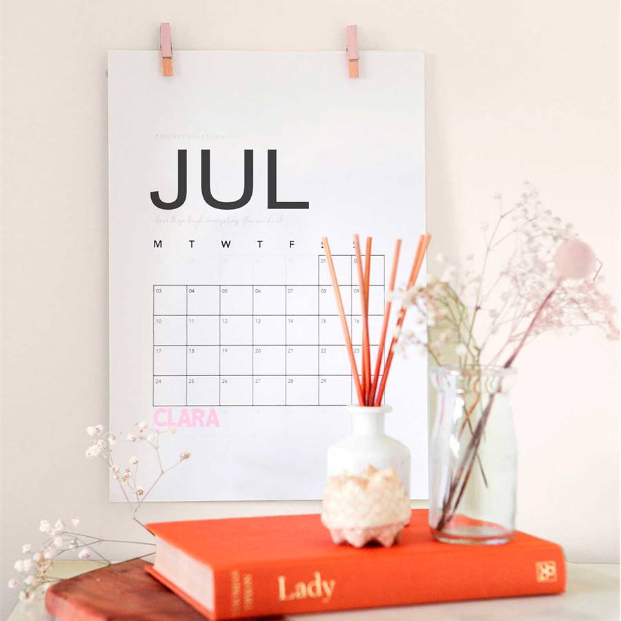 Tu calendario de JULIO 2023 para imprimir
