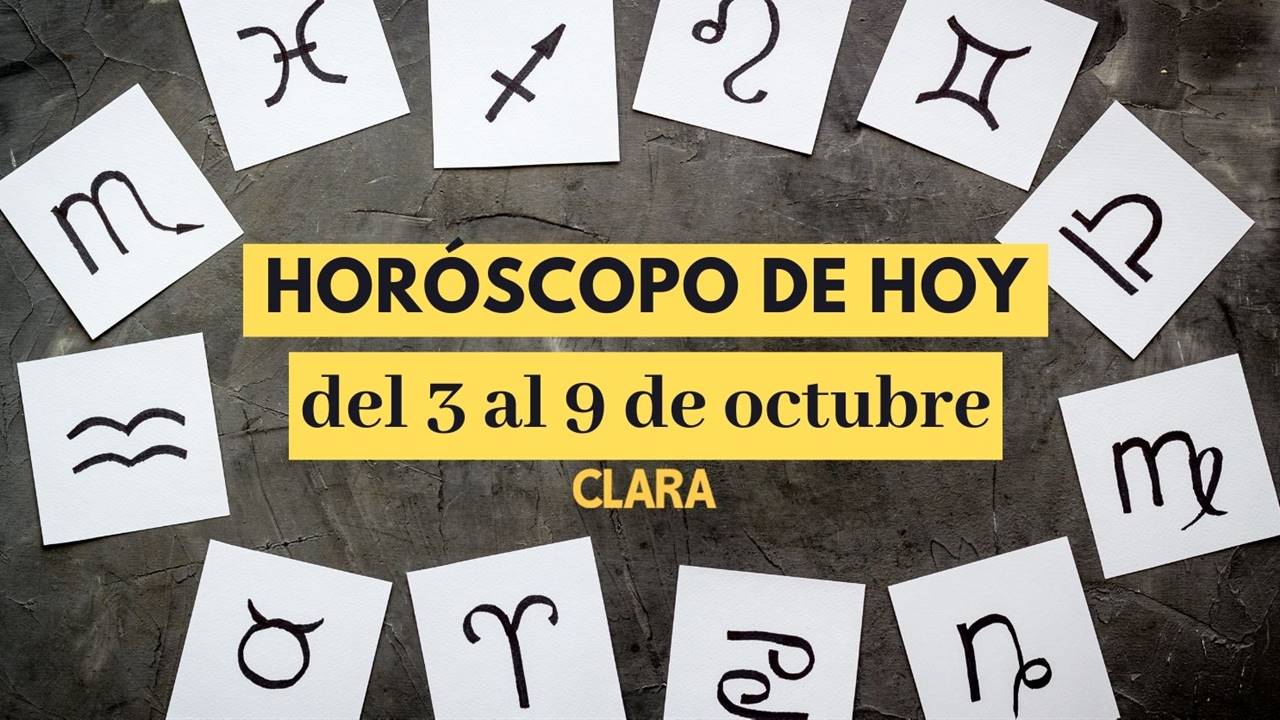 Horóscopo hoy: la predicción para todos los signos de 3 al 9 de octubre de 2022