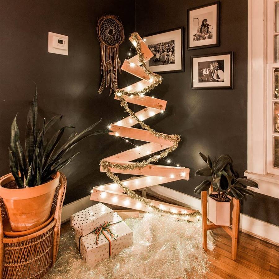 15 árboles de Navidad modernos que te gustará tener en casa