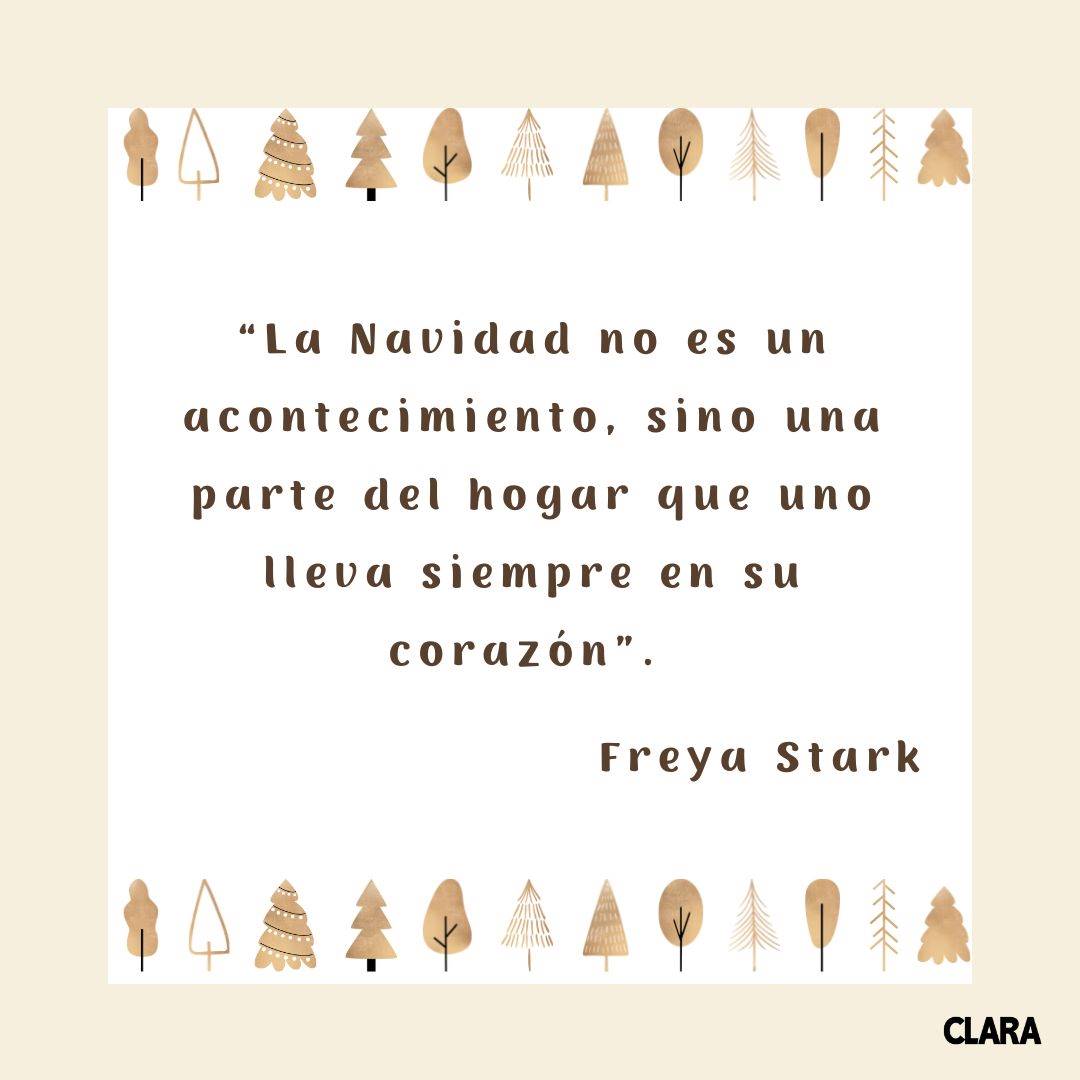 Felices fiestas Freya Stark