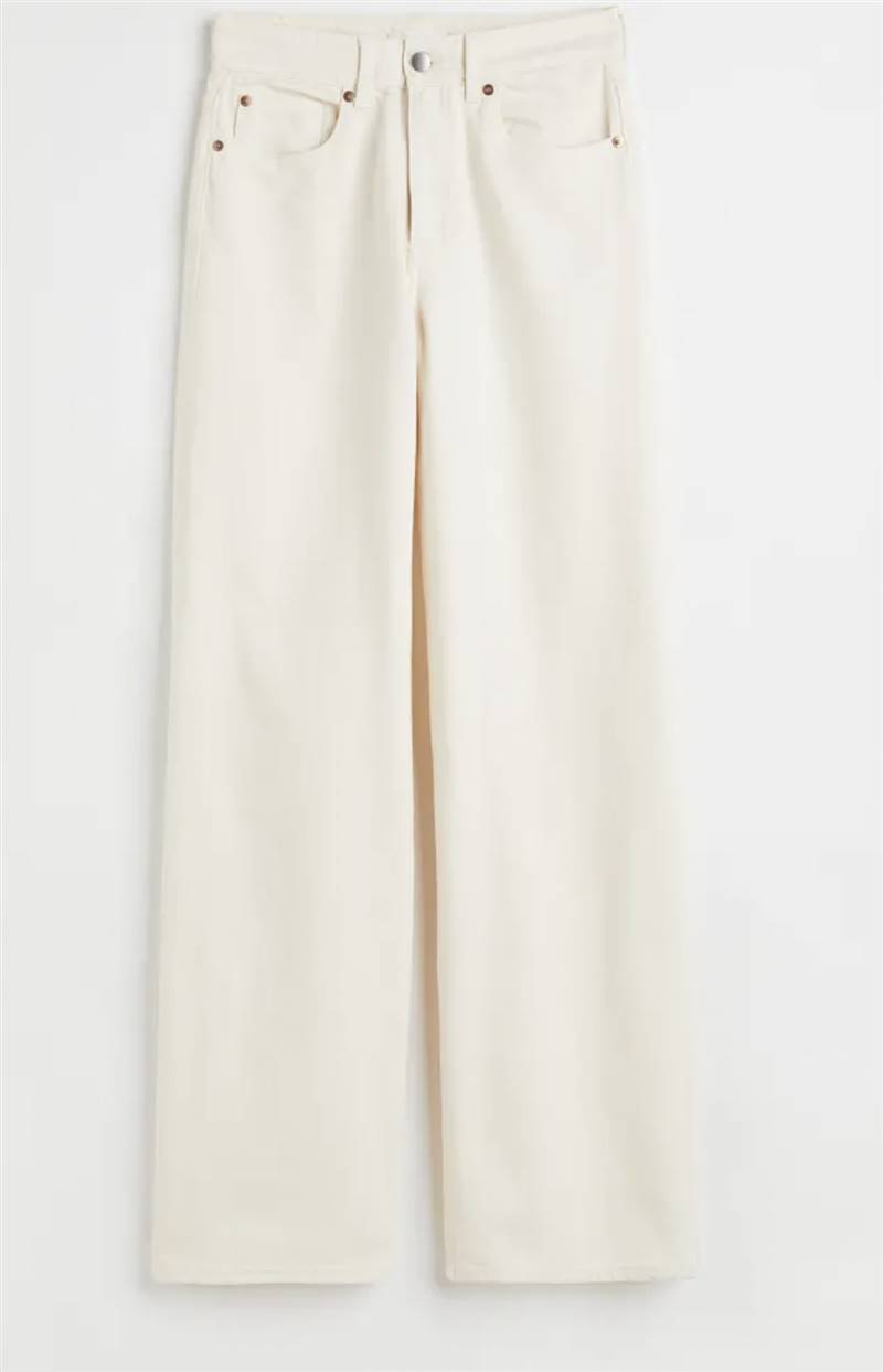 Pantalones wide leg de H&M