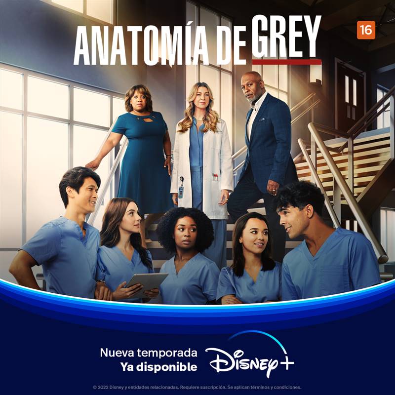 Anatomía de Grey Disney+