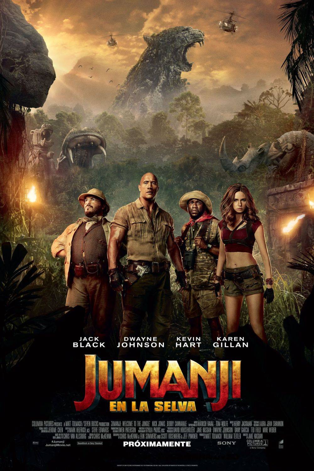 Películas familiares de Netflix: Jumanji bienvenidos a la jungla (2017)