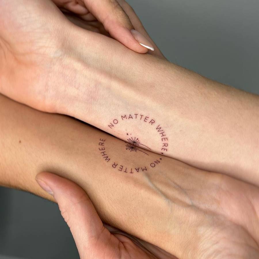 Tatuajes para hermanas minimalistas: 10 ideas elegantes para fortalecer vuestra unión