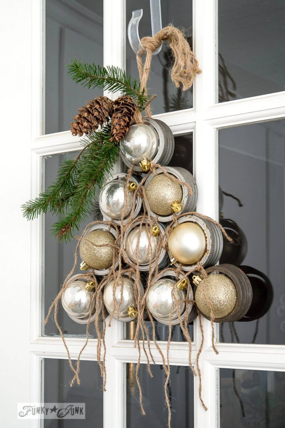 Alexander Graham Bell Mula historia Decoraciones de Navidad para puertas: 12 ideas fáciles de copiar