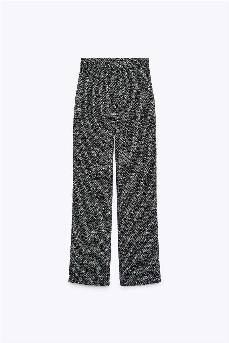 Pantalones con brillo de Zara