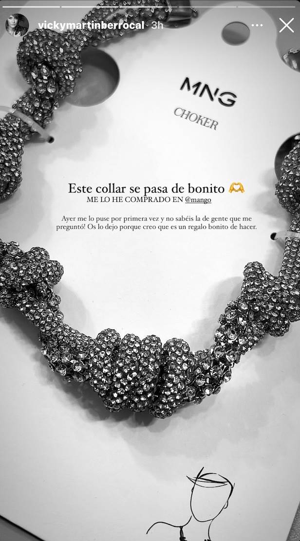 collar Mango de Vicky Martín Berrocal
