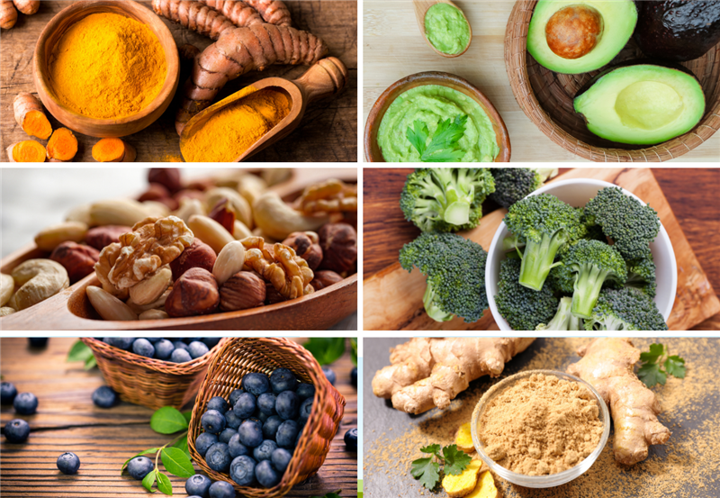 Alimentos que evitan la inflamación