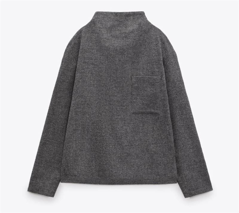 Jersey gris de Zara