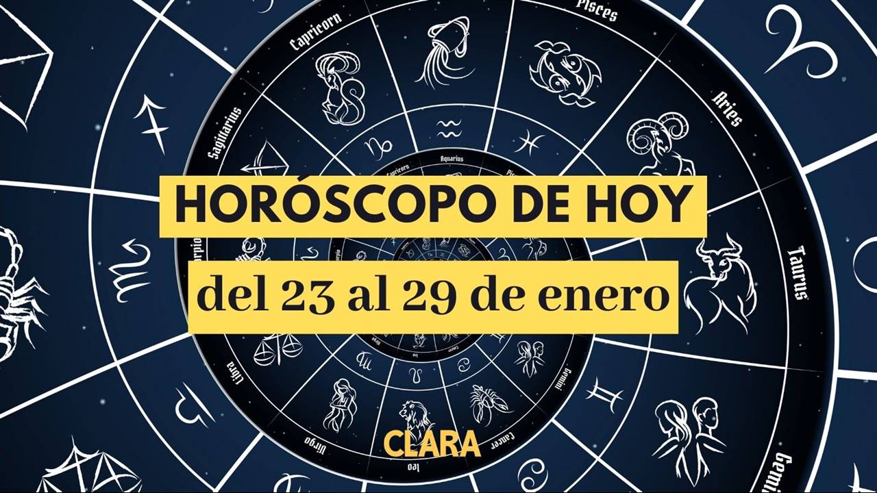 Horóscopo hoy: la predicción para todos los signos del 23 al 29 de enero