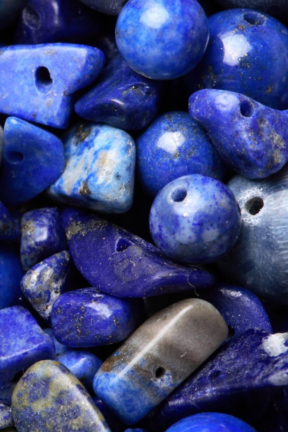 piedras de la buena suerte lapislázuli