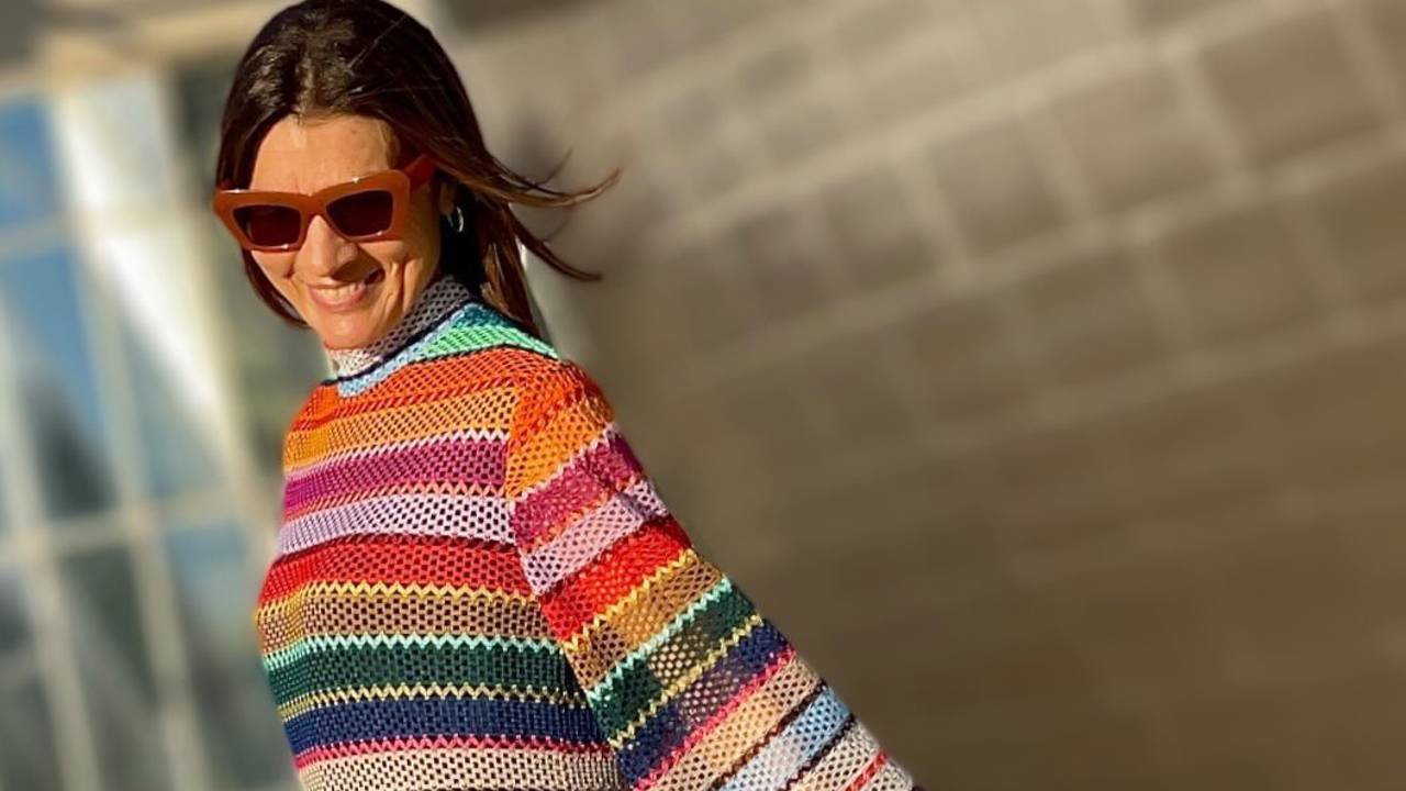 El vestido boho de las influencers +50 que copiará Sara Carbonero: de crochet, manga campana y holgado