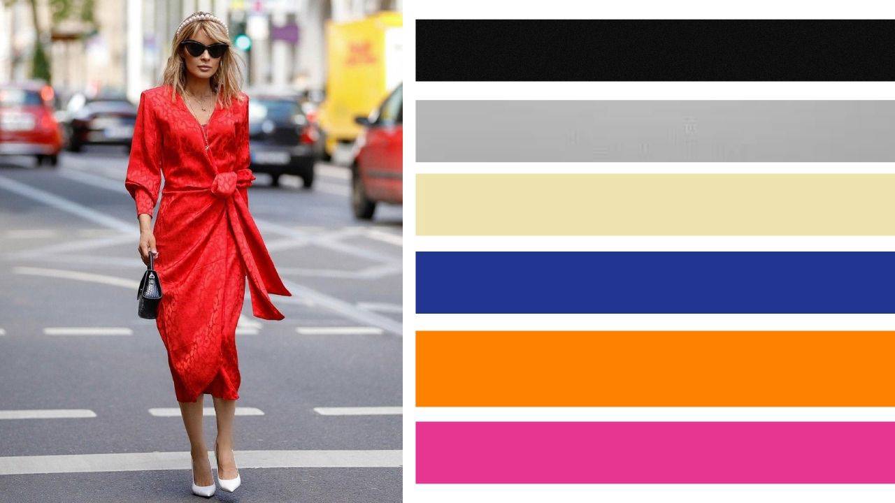Colores que combinan con rojo: las claves de estilo