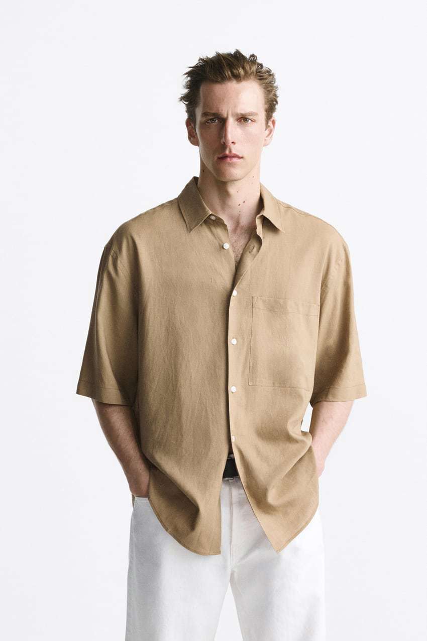 camisa lino hombre 9
