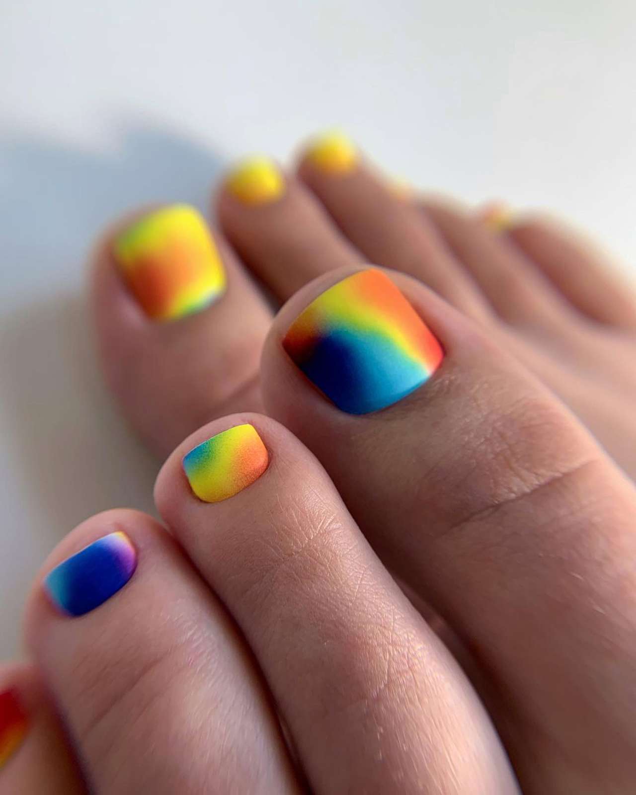 diseños de uñas para pies