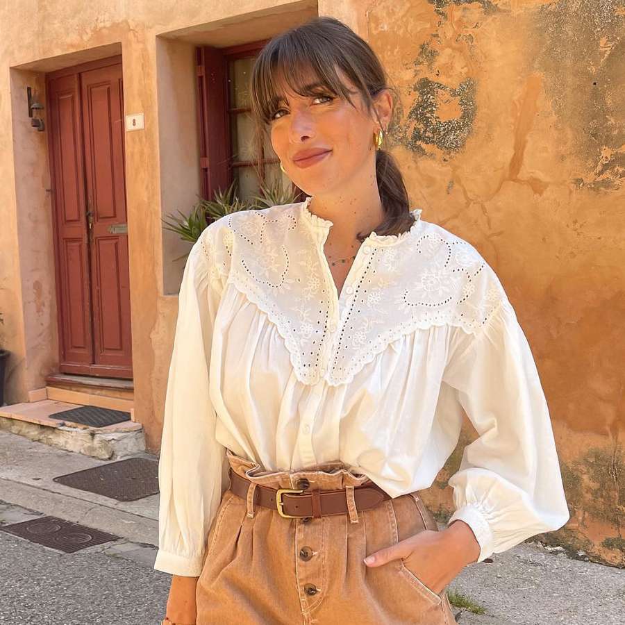 Zara Home clona la camisa bordada más elegante de la marca favorita de las francesas a mitad de precio