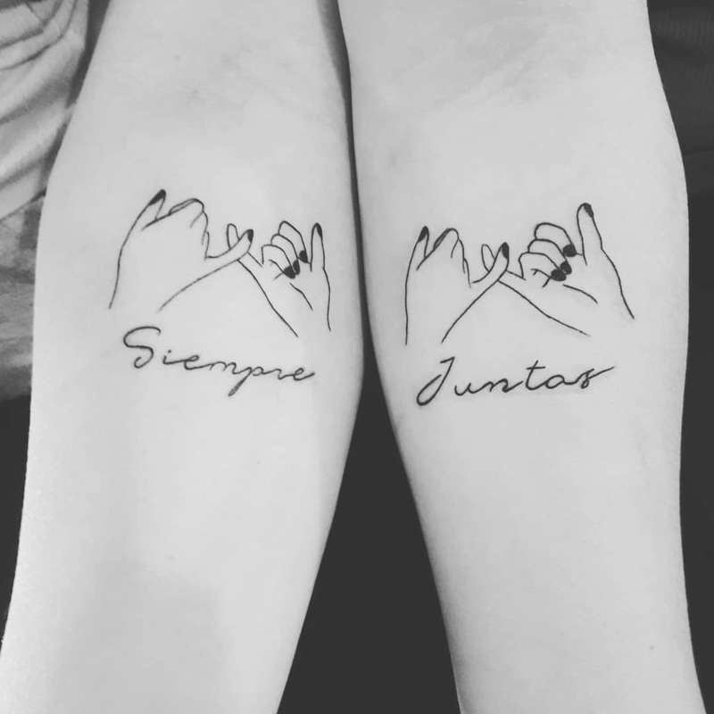 Tatuajes para madre e hija: siempre juntas