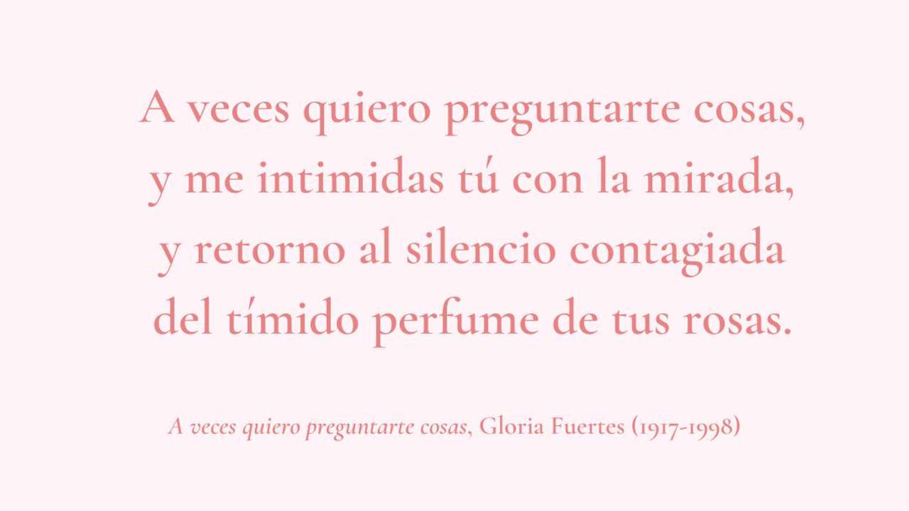 15 poemas de Gloria Fuertes que no conocías