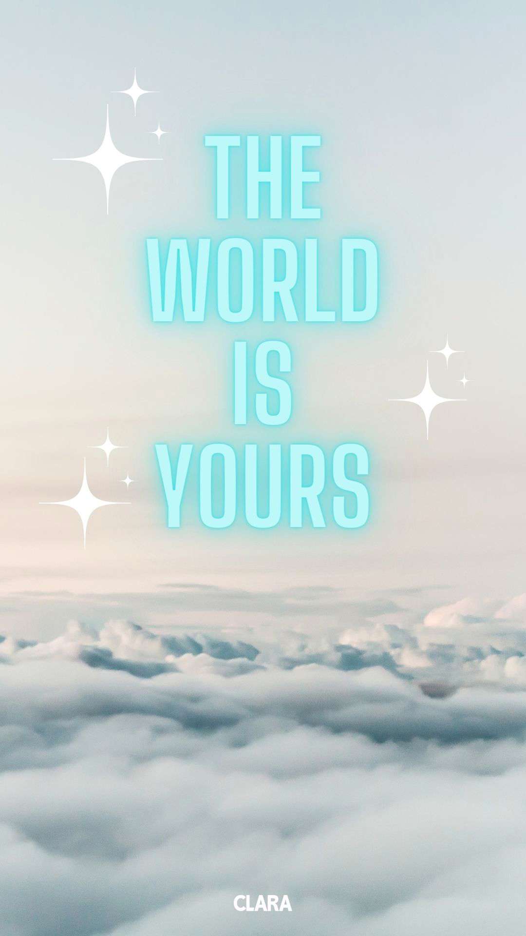 Fondo the world is yours