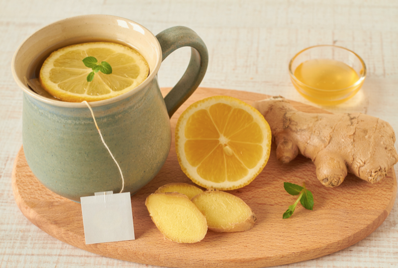 beneficios infusión jengibre y limón