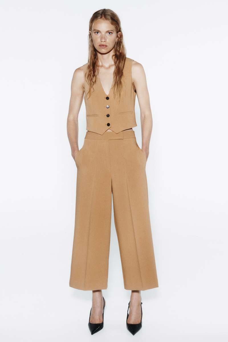 Pantalones culotte Zara