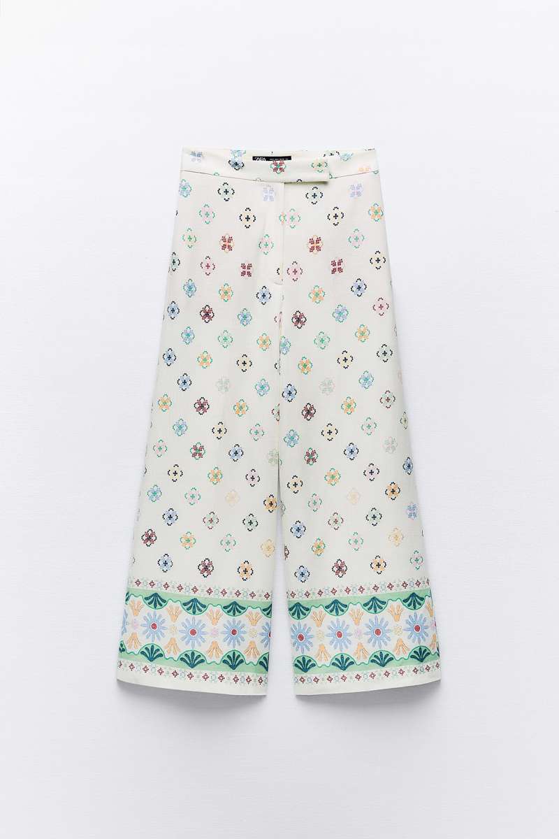 Pantalones culotte Zara