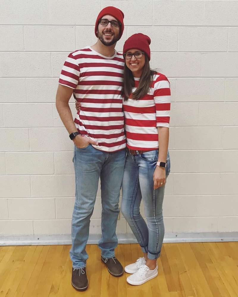 Disfraces de Halloween para parejas caseros: ¿Dónde está Wally?