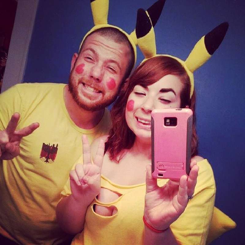Disfraces de Halloween para parejas caseros: Pikachu