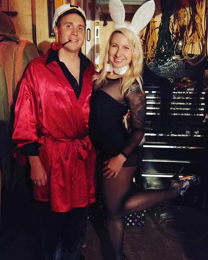 Disfraces de Halloween para parejas caseros: Playboy