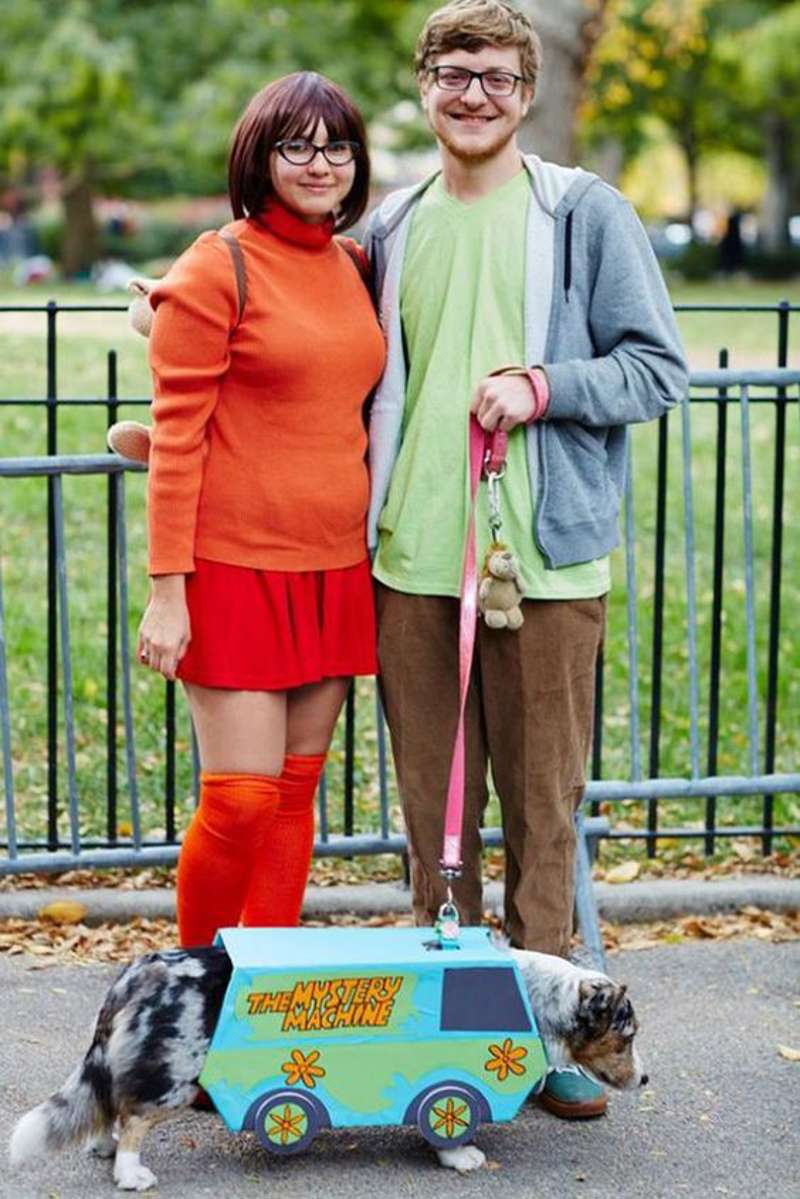 Disfraces de Halloween para parejas caseros: Scooby Doo