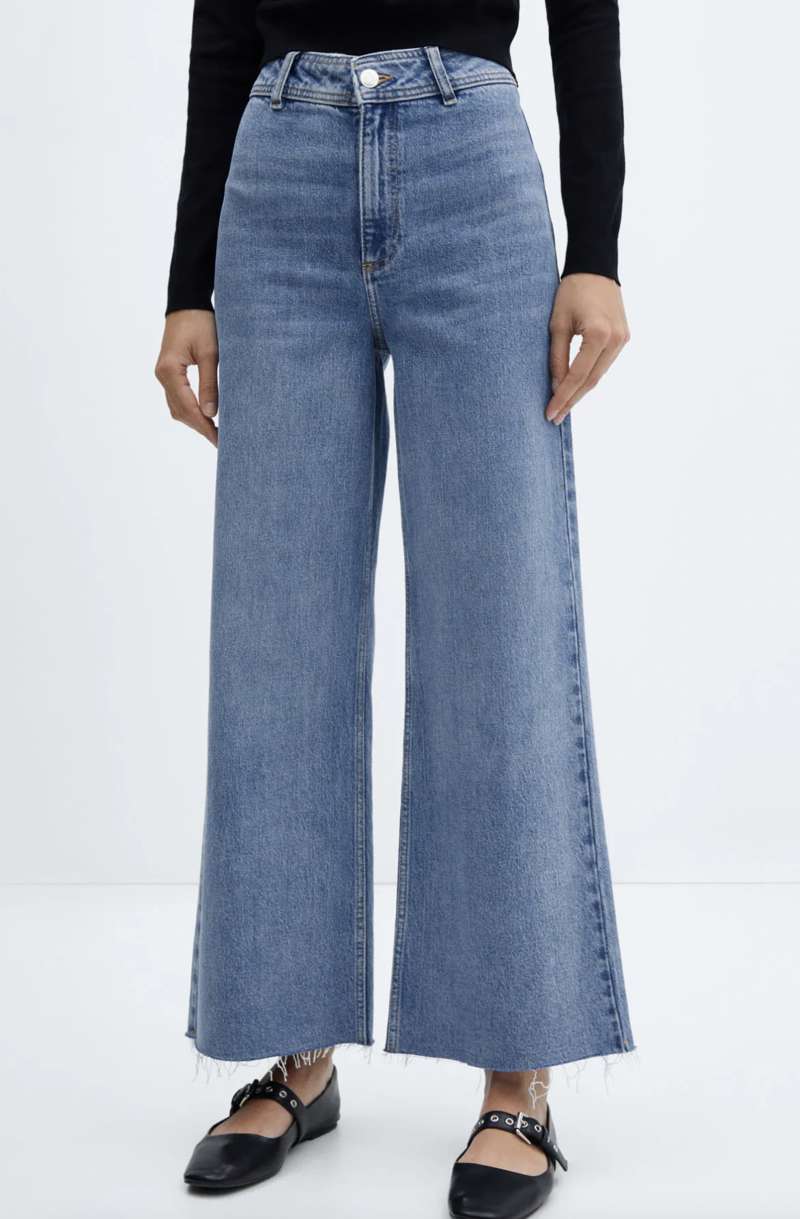 Jeans culotte Mango