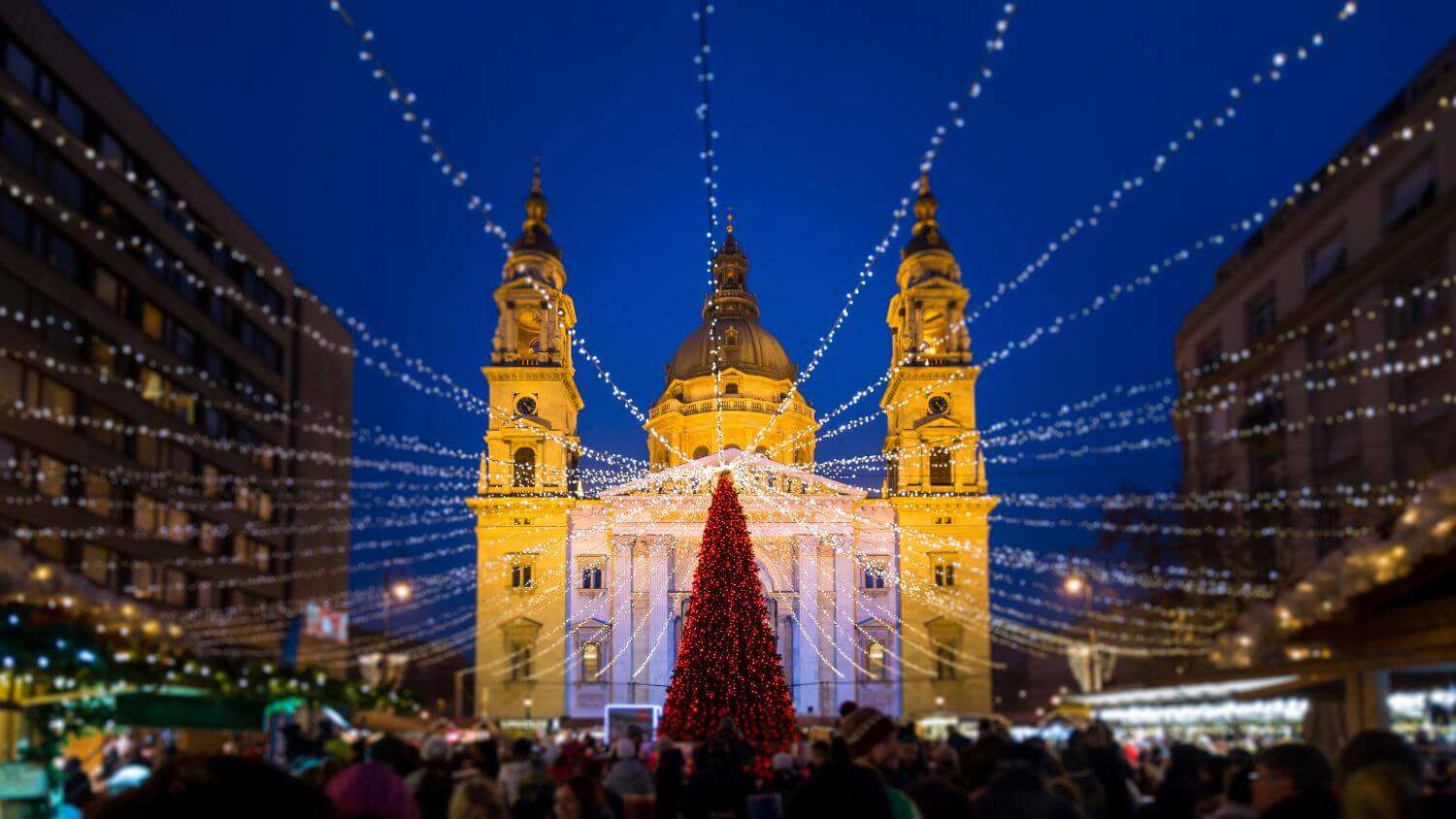 mejores mercadillos de Navidad de Europa Budapest (Hungría)