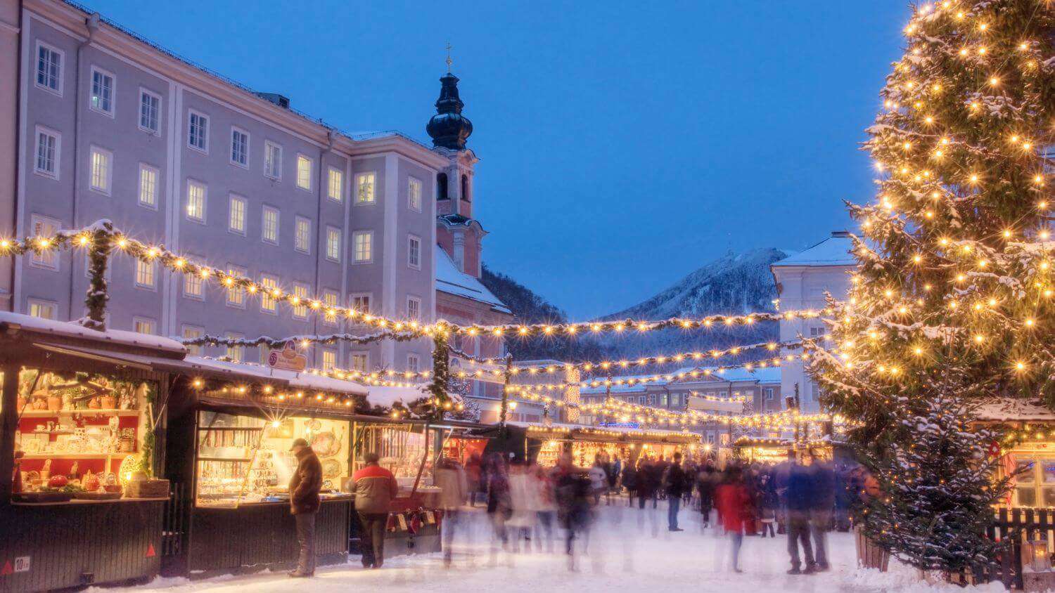 mercadillos navideños de Europa Salzburgo Austria