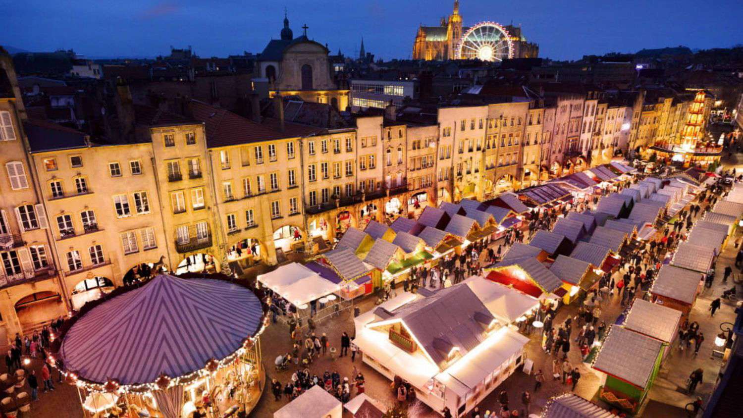 mercadillos navideños de Francia Metz