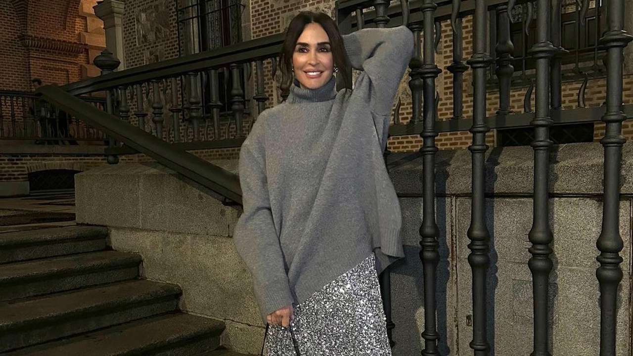 Vicky Martín Berrocal despunta con la falda de Zara que afina cintura: ideal para cenas de Navidad 