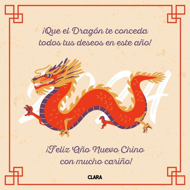 Feliz Año Nuevo chino 2024: 50 frases y dichos para felicitar el año del  Dragón de Madera