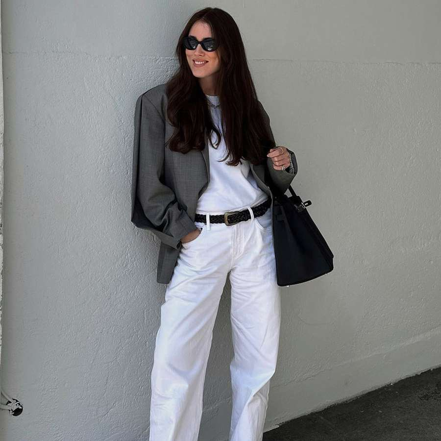 Jeans Blancos Zara
